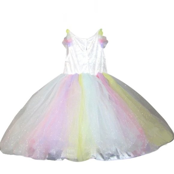 Pastel Rainbow Unicorn Dress from Gillian's Closet - Picture 7 of 10